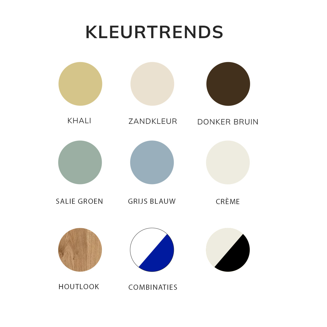 Trend kleuren voor kozijnen